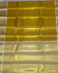 PREMIUM GOLDEN TISSUE SILK SAREE