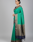 BANARASI SILK SAREE WITH UNSTITCHED BLOUSE PIECE