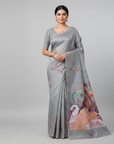 LUXURY KALAMKARI TISSUE SAREE