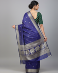 BANARASI SOFT SILK SAREE WITH UNSTITCHED BLOUSE PIECE