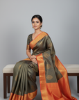 KANJIVARAM SEMI SILK SAREE