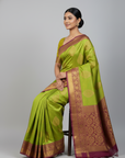 KANJIVARAM SEMI SILK SAREE