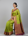 KANJIVARAM SEMI SILK SAREE