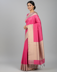 KANJIVARAM SEMI SILK SAREE