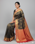KANJIVARAM SEMI SILK SAREE