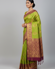 KANJIVARAM SEMI SILK SAREE