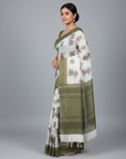 TRADITIONAL INDIAN KALAMKARI COTTON SAREE