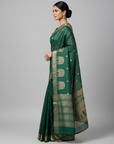 BANARASI SOFT SILK WITH UNSTITCHED BLOUSE PIECE