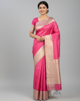 KANJIVARAM SEMI SILK SAREE