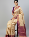 KANJIVARAM SEMI SILK SAREE