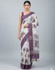 TRADITIONAL INDIAN KALAMKARI COTTON SAREE