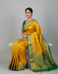 KANJIVARAM SEMI SILK SAREE