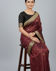 BANARASI SILK SAREE WITH UNSTITCHED BLOUSE PIECE