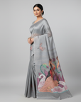 LUXURY KALAMKARI TISSUE SAREE
