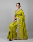 LUXURY DESIGNER SAREE WITH EMBROIDERY WORK