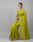 LUXURY DESIGNER SAREE WITH EMBROIDERY WORK