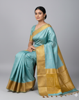 KANJIVARAM SEMI SILK SAREE