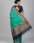 BANARASI SILK SAREE WITH UNSTITCHED BLOUSE PIECE