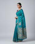 LUXURY DESIGNER SAREE WITH HEAVY EMBROIDERY WORK