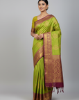 KANJIVARAM SEMI SILK SAREE