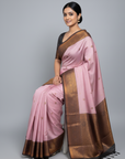 KANJIVARAM SEMI SILK SAREE