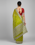 LUXURY DESIGNER SAREE WITH EMBROIDERY WORK