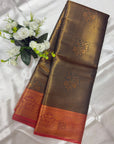 KANJIVARAM SEMI SILK SAREE