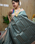 Semi Kanjivaram Silk Saree
