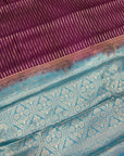 KANJIVARAM SOFT SILK SAREE WITH UNSTITCHED BLOUSE PIECE