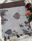 INDIAN TRADITIONAL KALAMKARI COTTON SAREE