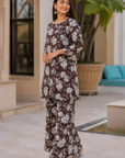 Floral printed co-ord set
