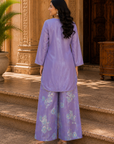 Lavender embellished co-ord set