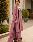 Soft pink 3- piece kurta set
