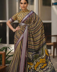 KALAMKARI TISSUE SAREE