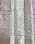 KANJIVARAM SILK SAREES-LAVENDER WITH SILVER ZARI WORK