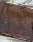 LUXURY KALAMKARI TISSUE SAREE