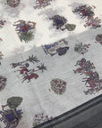 TRADITIONAL INDIAN KALAMKARI COTTON SAREE