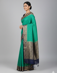 BANARASI SILK SAREE WITH UNSTITCHED BLOUSE PIECE