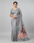 LUXURY KALAMKARI TISSUE SAREE