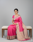 KANJIVARAM SEMI SILK SAREE