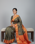 KANJIVARAM SEMI SILK SAREE