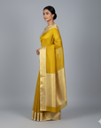 PREMIUM GOLDEN TISSUE SILK SAREE
