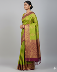 KANJIVARAM SEMI SILK SAREE