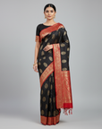 KANJIVARAM SEMI SILK SAREE