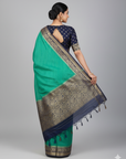 BANARASI SILK SAREE WITH UNSTITCHED BLOUSE PIECE