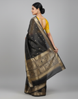 BANARASI SOFT SILK SAREE WITH UNSTITCHED BLOUSE PIECE