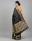 BANARASI SOFT SILK SAREE WITH UNSTITCHED BLOUSE PIECE