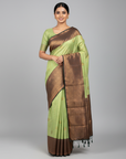 KANJIVARAM SEMI SILK SAREE