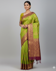 KANJIVARAM SEMI SILK SAREE