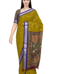 KALAMKARI TISSUE SAREE